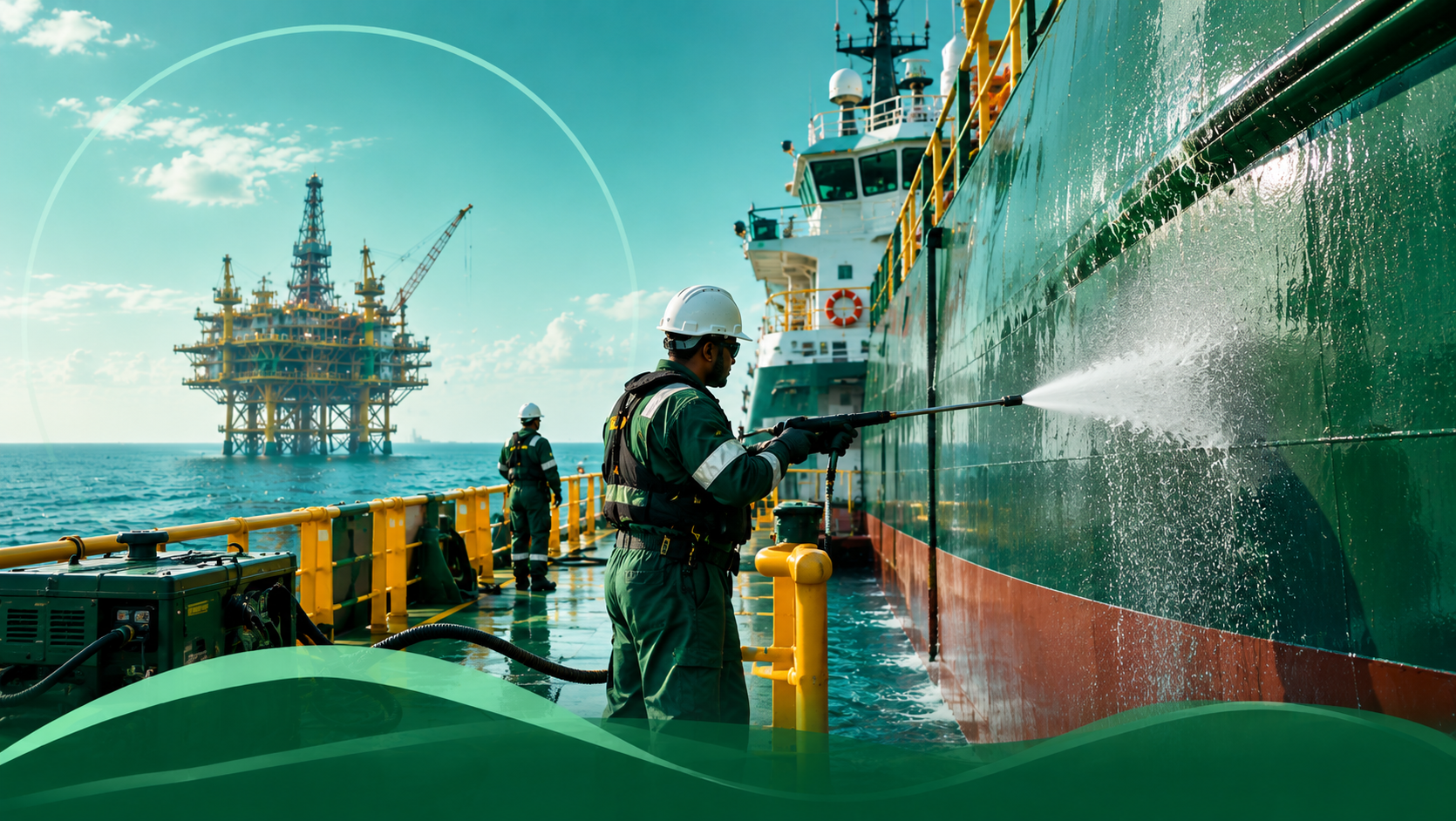 Marine Vessel Cleaning and Offshore Operations