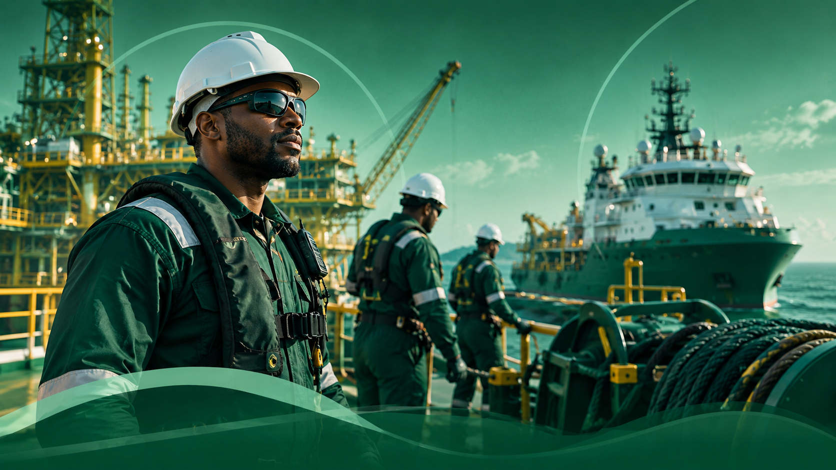 Skilled people, ready equipment